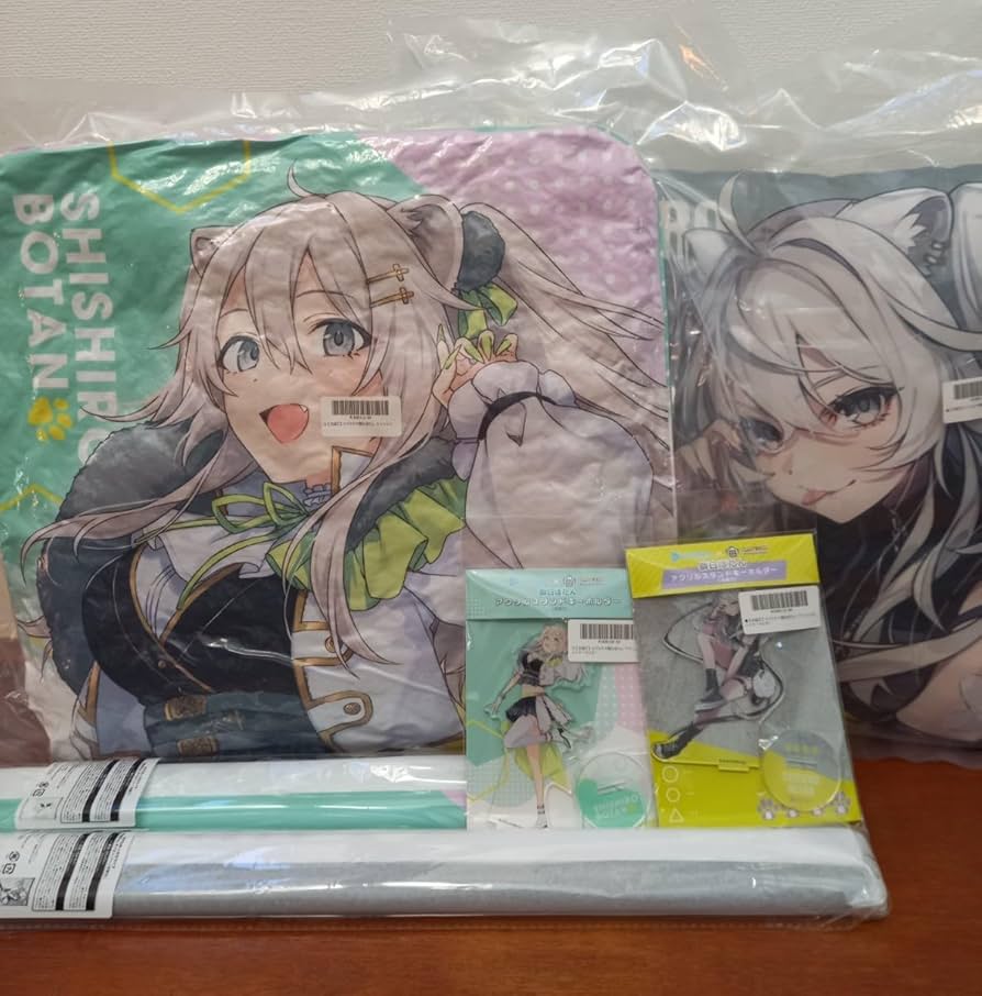 Amazon.co.jp: 獅白ぼたん カプとれ限定グッズ タペストリー